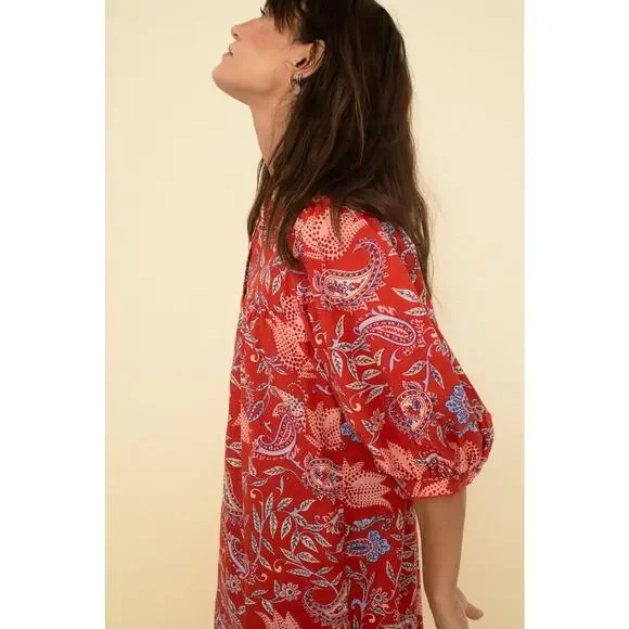 Sonmer Sofia Dress in Terracotta - Picture 5 of 5